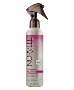 This product is used before the airbrush in salon system