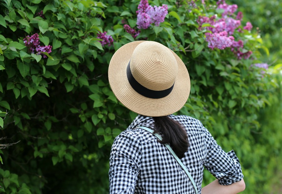 Gingham + Hat 5a