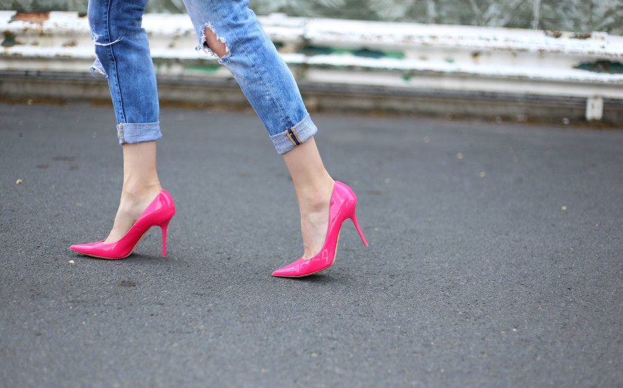 Blazer + Pink Shoes 7b